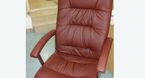 Обтяжка офисного кресла. Ачинск